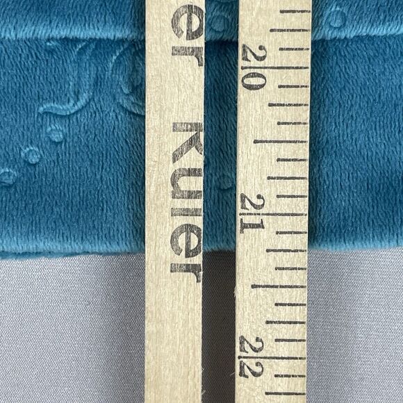 Juicy Couture Velour Lounge Wear Pajama Top Women’s Med Teal Blue Cozy Comfort - Picture 10 of 16